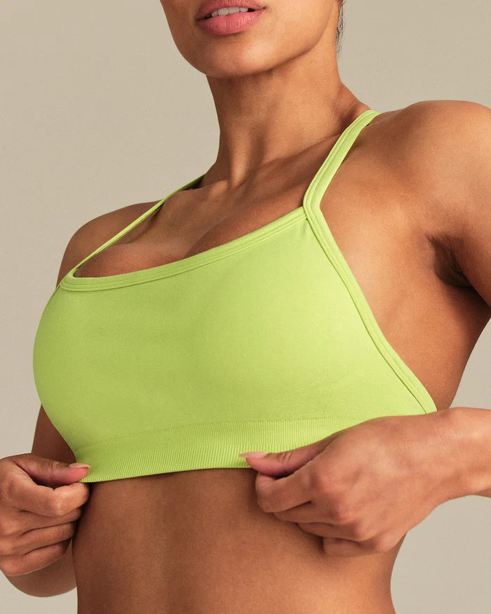 Define 2.0 Seamless Racer Back Bra - Lime Punch