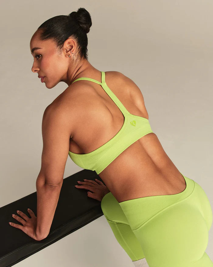Define 2.0 Seamless Racer Back Bra - Lime Punch