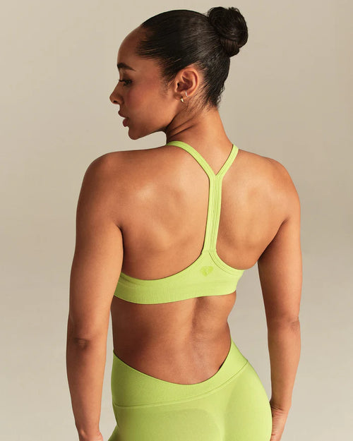 Define 2.0 Seamless Racer Back Bra - Lime Punch