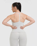 Timeless Square Neck Vest - Light Grey