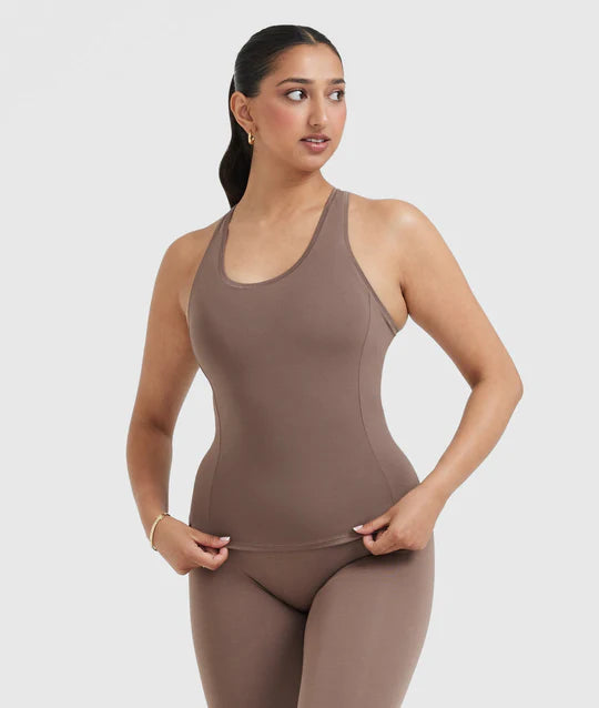 Mellow Soft Vest - Cool Brown