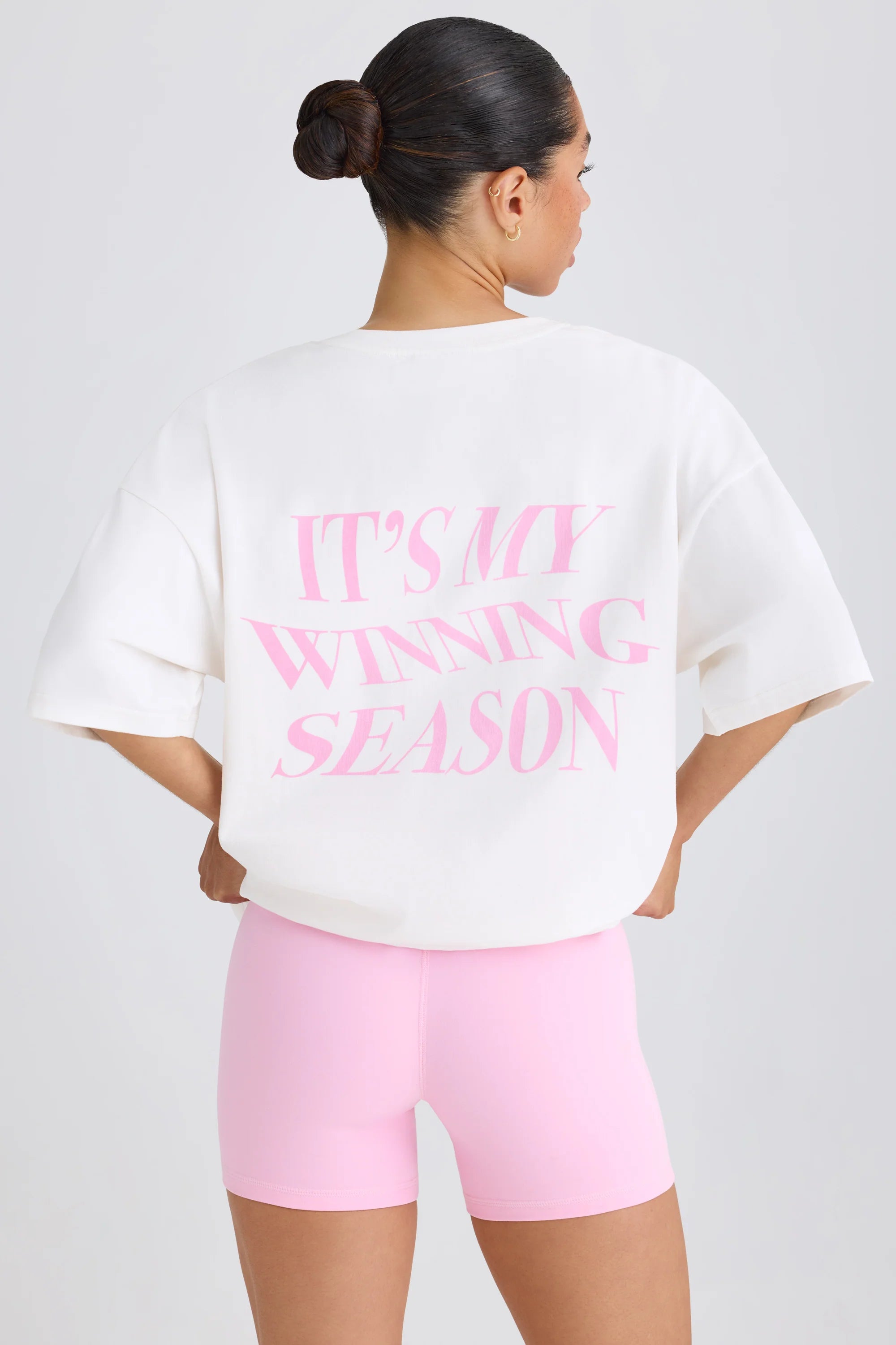 Oversized Short-Sleeve T-shirt - White
