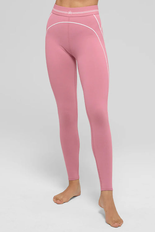 Airbrush High-Waist Heart Throb Legging - Pink Wild Rose