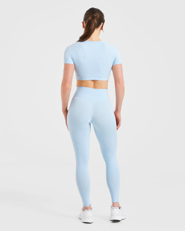 Staple Leggings - Pastel Bleu