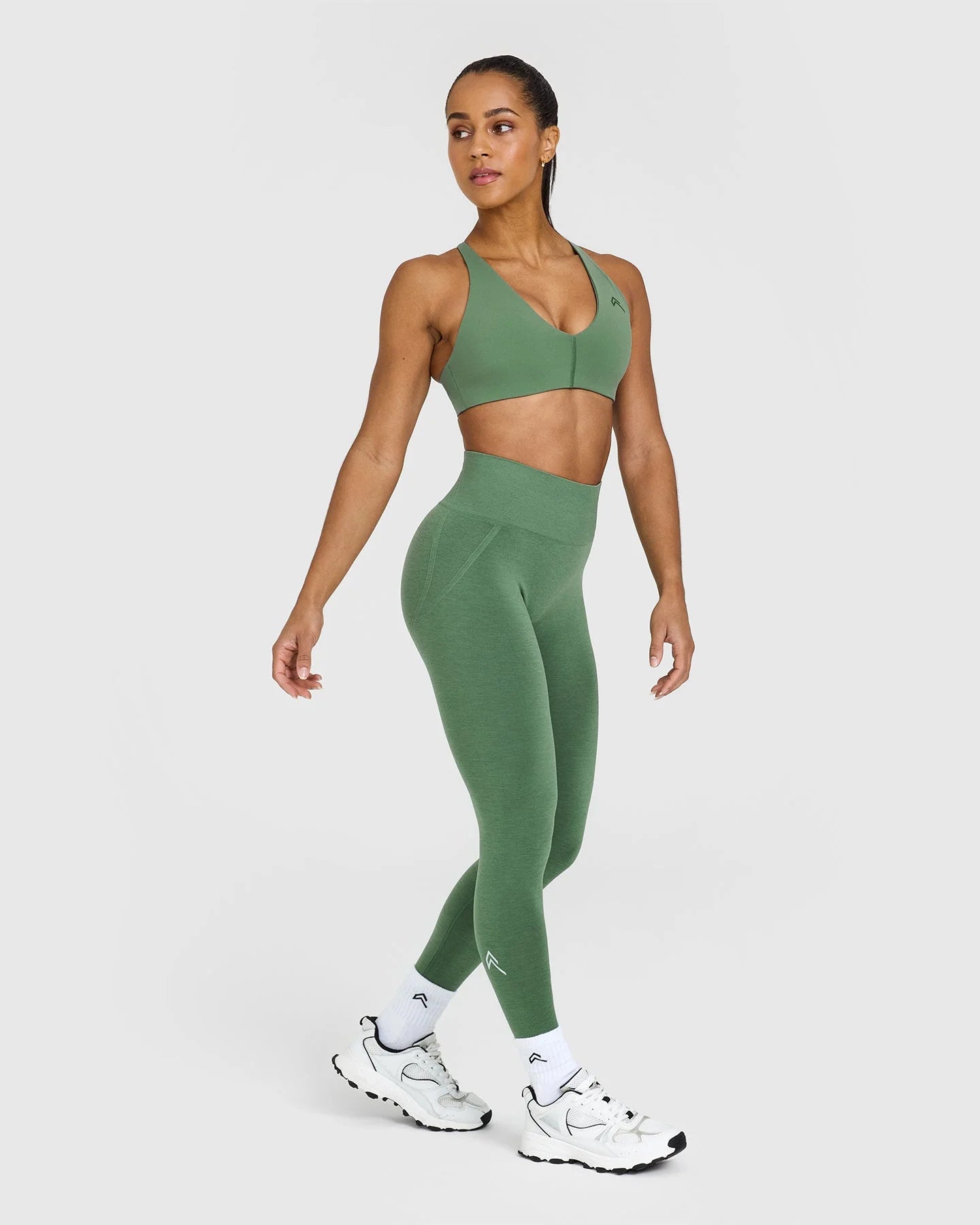 Effortless Seamless Leggings - Forrest Green