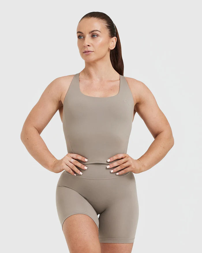 Timeless Square Neck Mid Vest - Minky