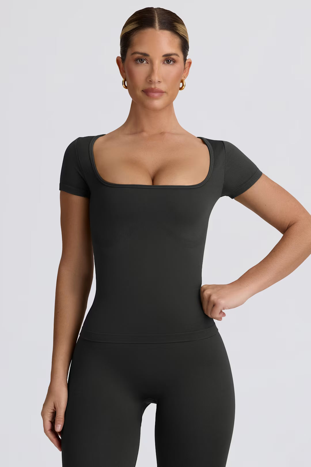Super Sculpt Seamless T-Shirt - Ash