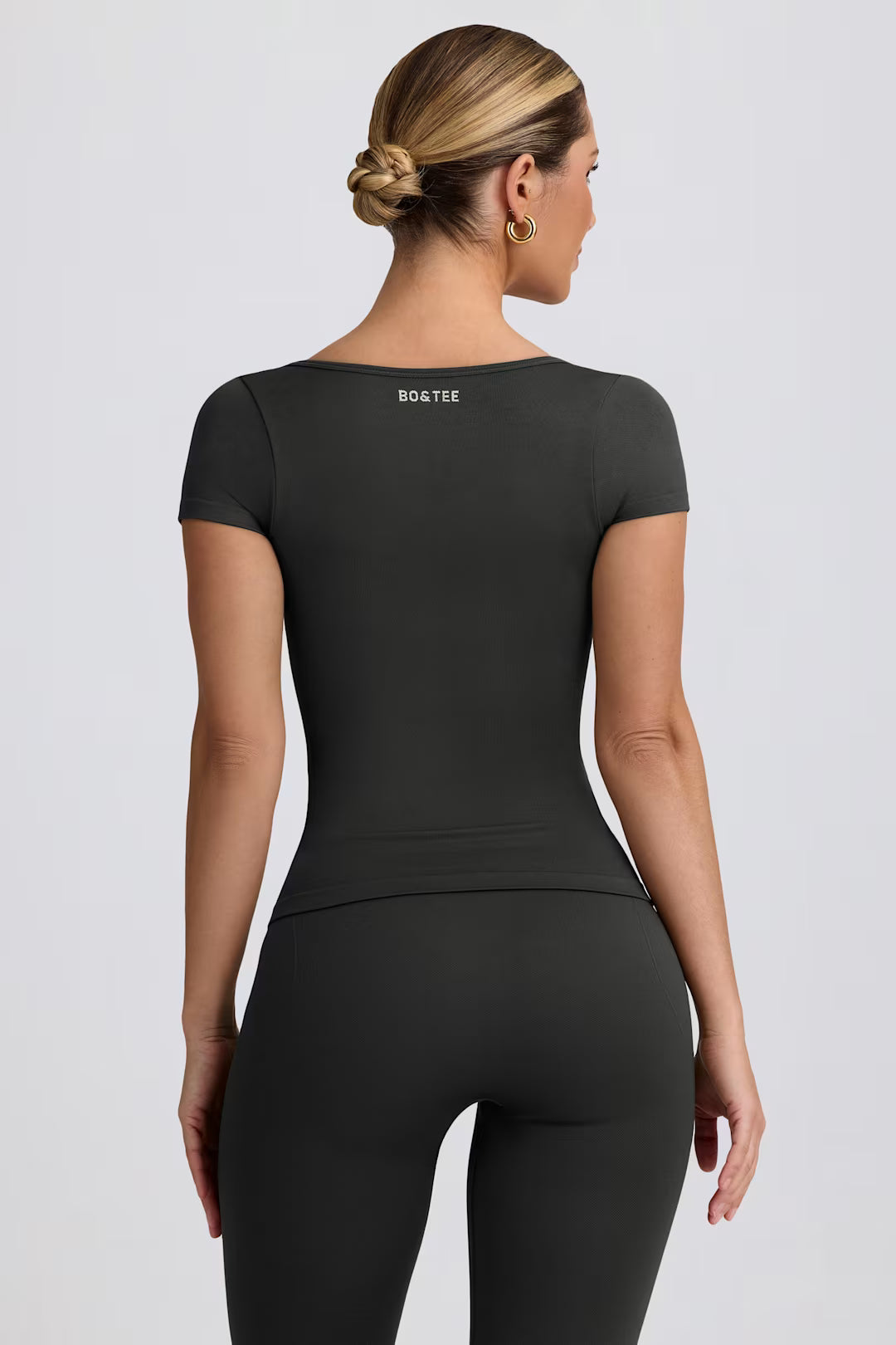 Super Sculpt Seamless T-Shirt - Ash