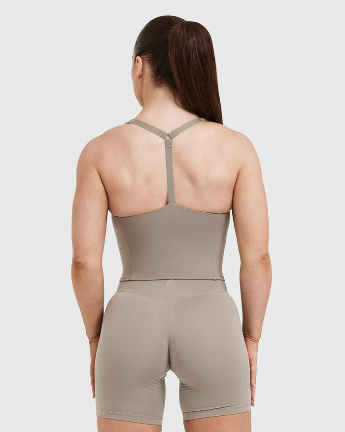 Timeless Square Neck Mid Vest - Minky